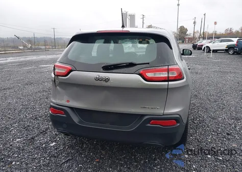 2017 Jeep Cherokee Sport 4X4 из США, поврежденный, VIN 1C4PJMAB5HW666153